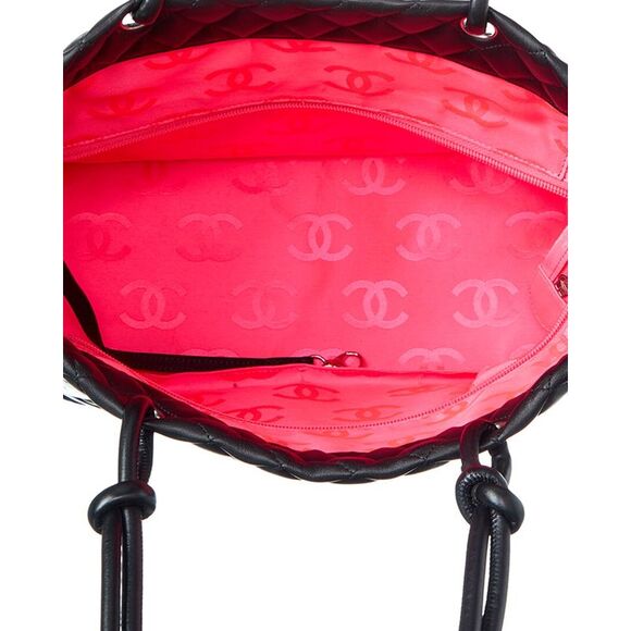 Chanel Black Leather Cambon Tote (Authentic Pre-Loved) - Picture 4 of 5